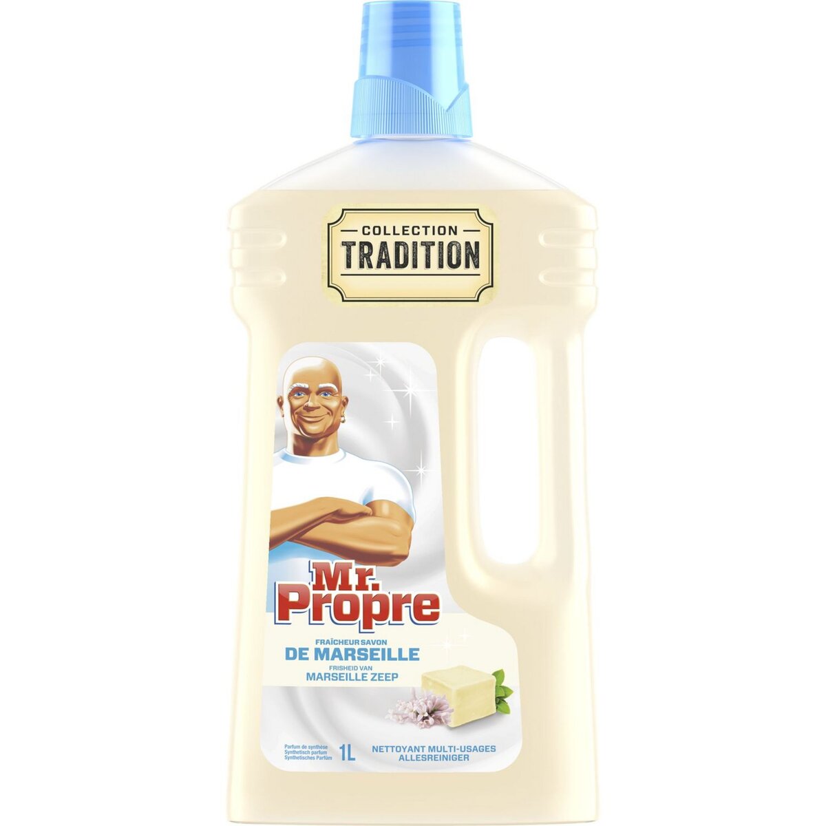 MR.PROPRE Tradition nettoyant ménager multi-usages au savon de Marseille 1l