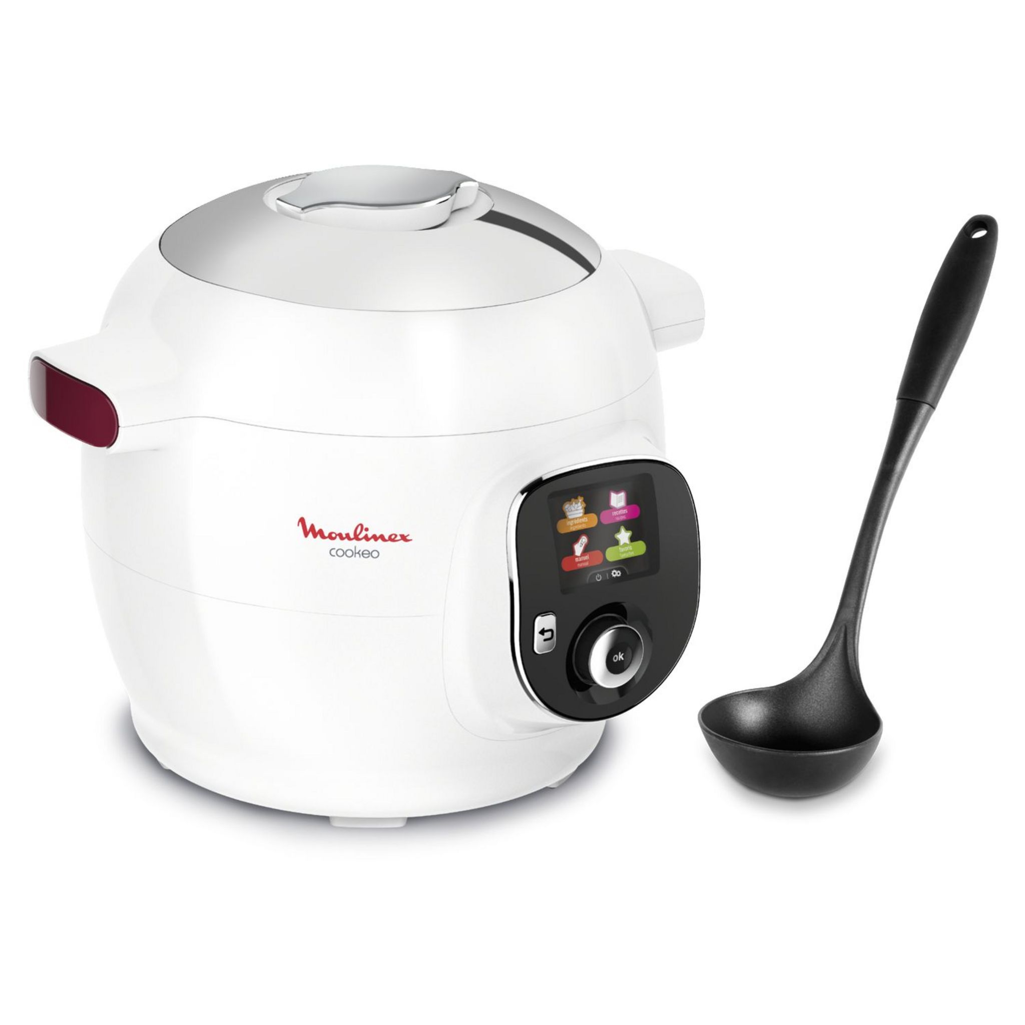 MOULINEX Cookeo multicuiseur CE700100 - Blanc
