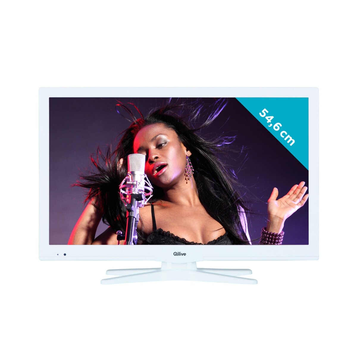 QILIVE Q.1324 TV LED Full HD 54.6 cm Blanc 