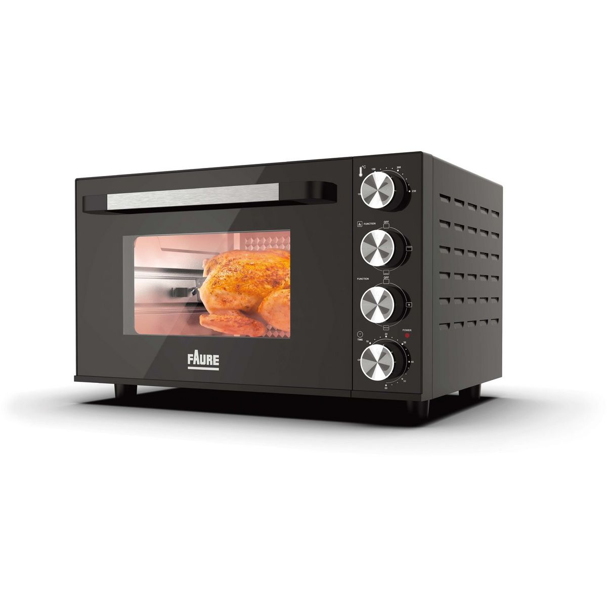 FAURE Four FO-301M1, 30 L, Multifonction, Chaleur tournante, Nettoyage manuel