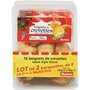 AUCHAN Beignets de crevettes sauce aigre douce 16 pièces 2x160g