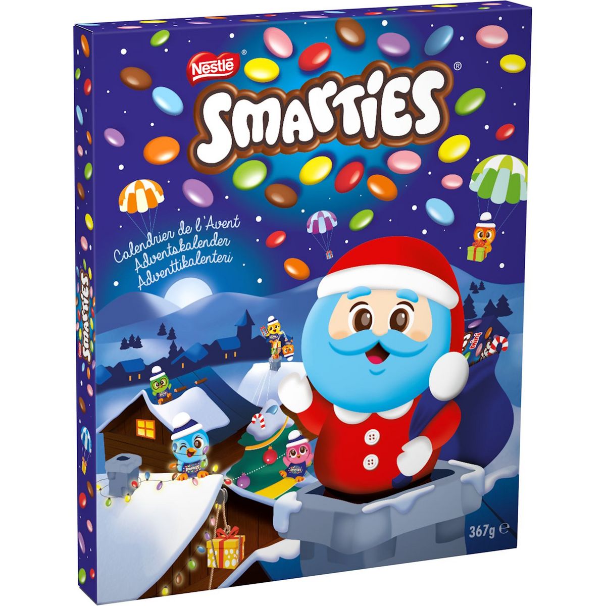 NESTLE Nestlé smarties maxi calendrier de l'avent 367g