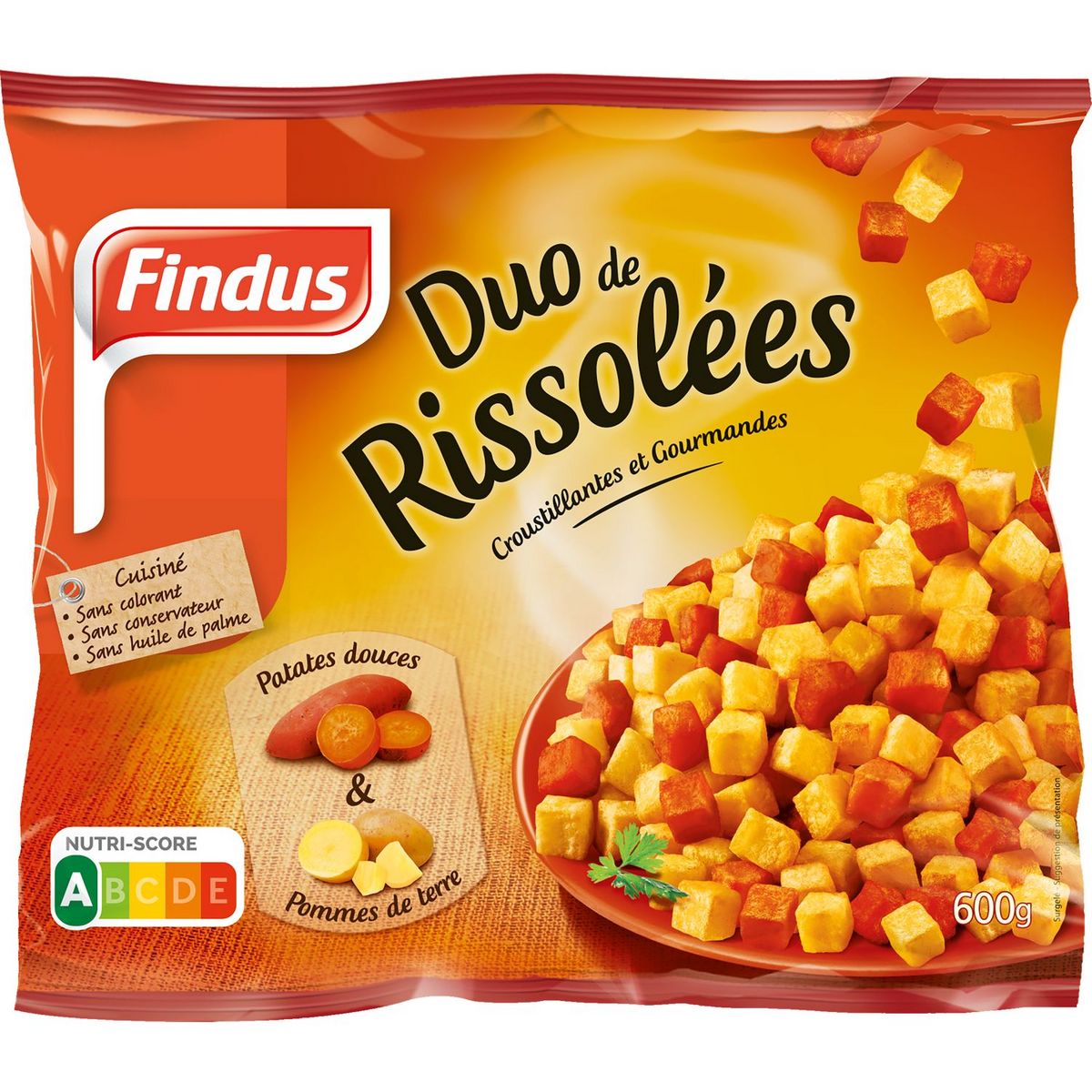FINDUS Findus duo de rissolées -600g
