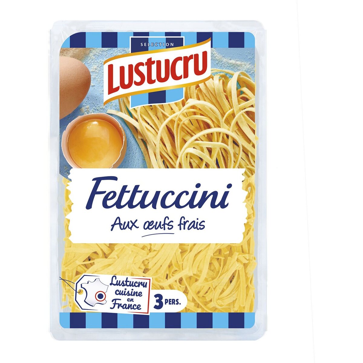 LUSTUCRU Fettucini 3 portions 350g