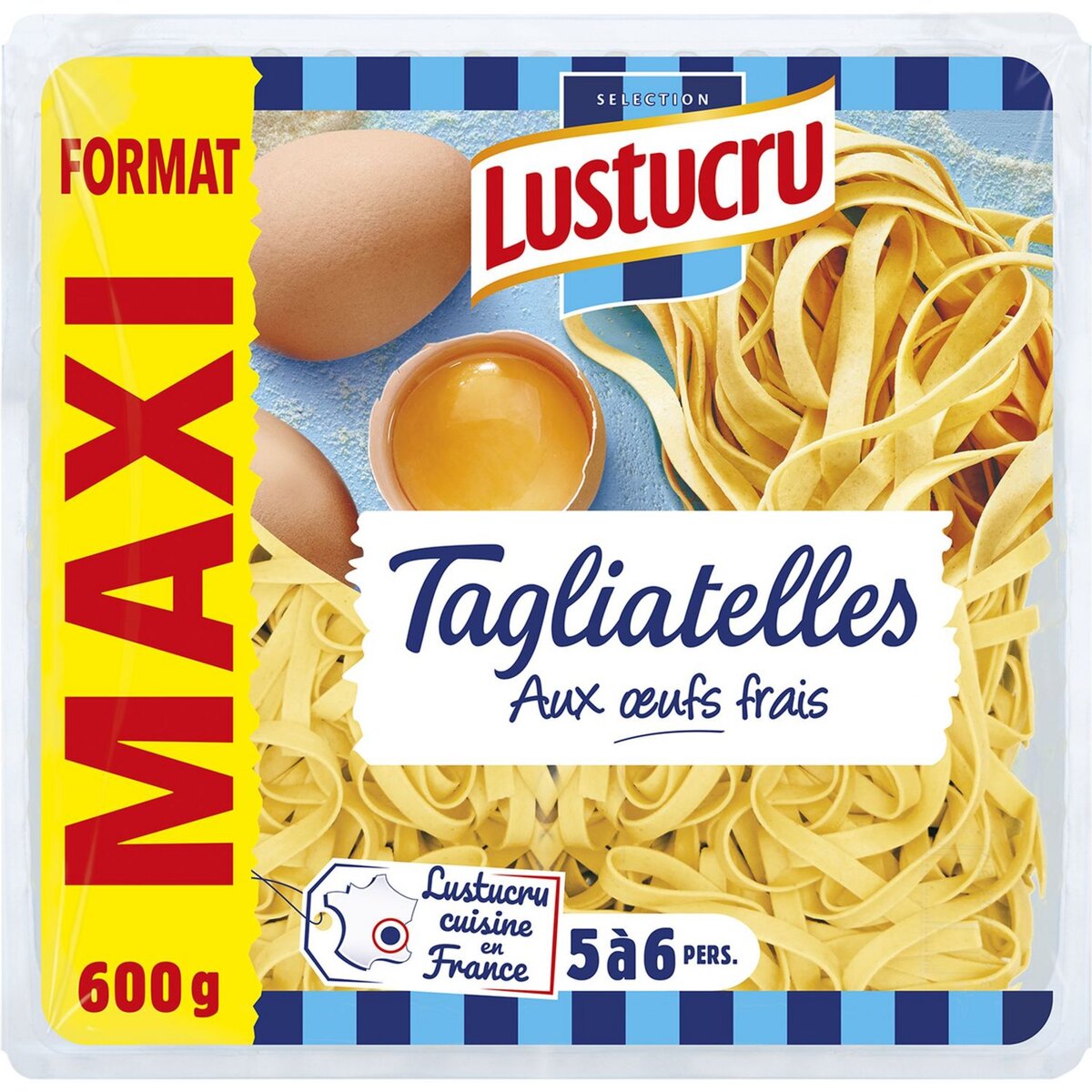 LUSTUCRU Tagliatelles 6 portions 600g