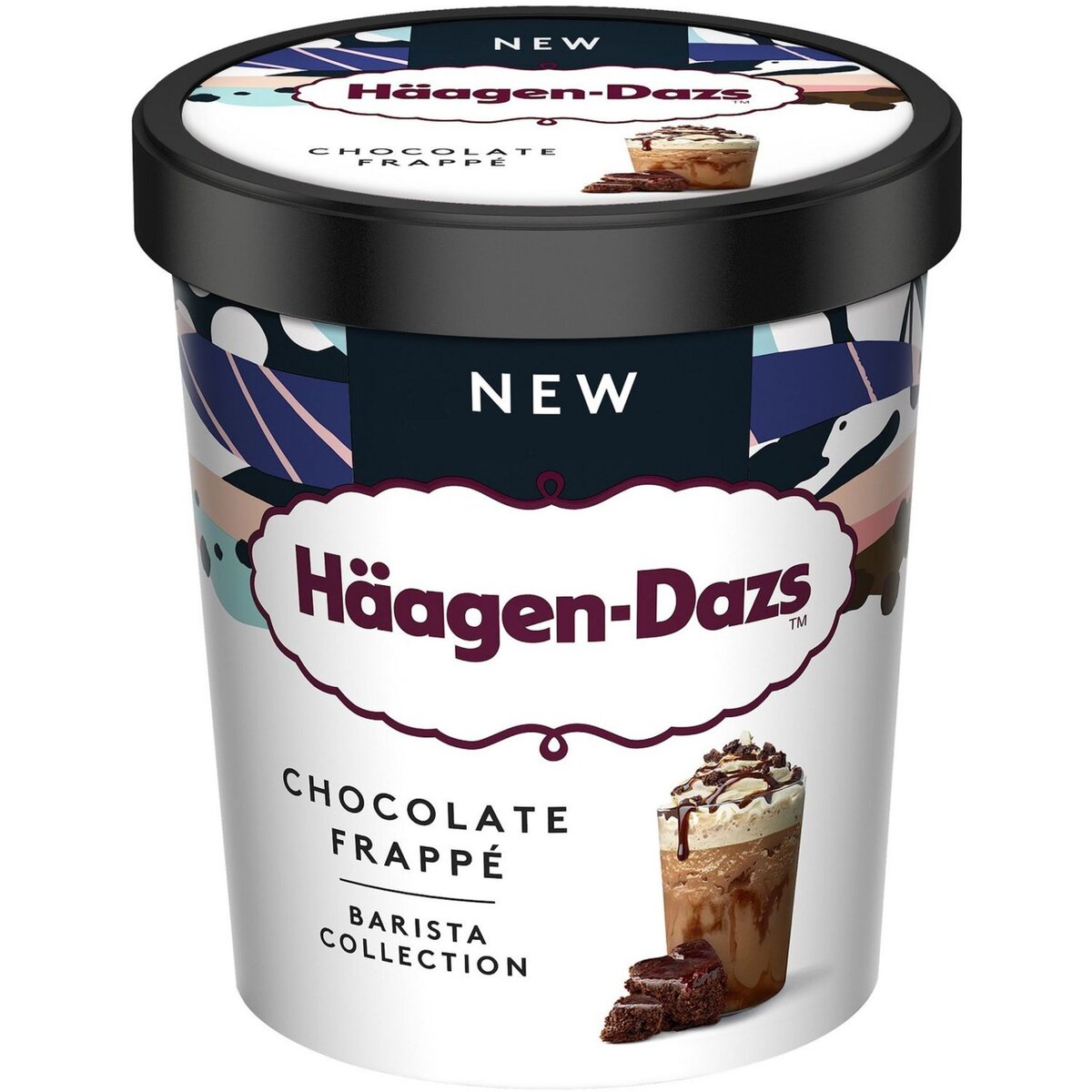 HAAGEN DAZS Häagen-Dazs Pot de crème glacée au chocolat frappé 377g 377g
