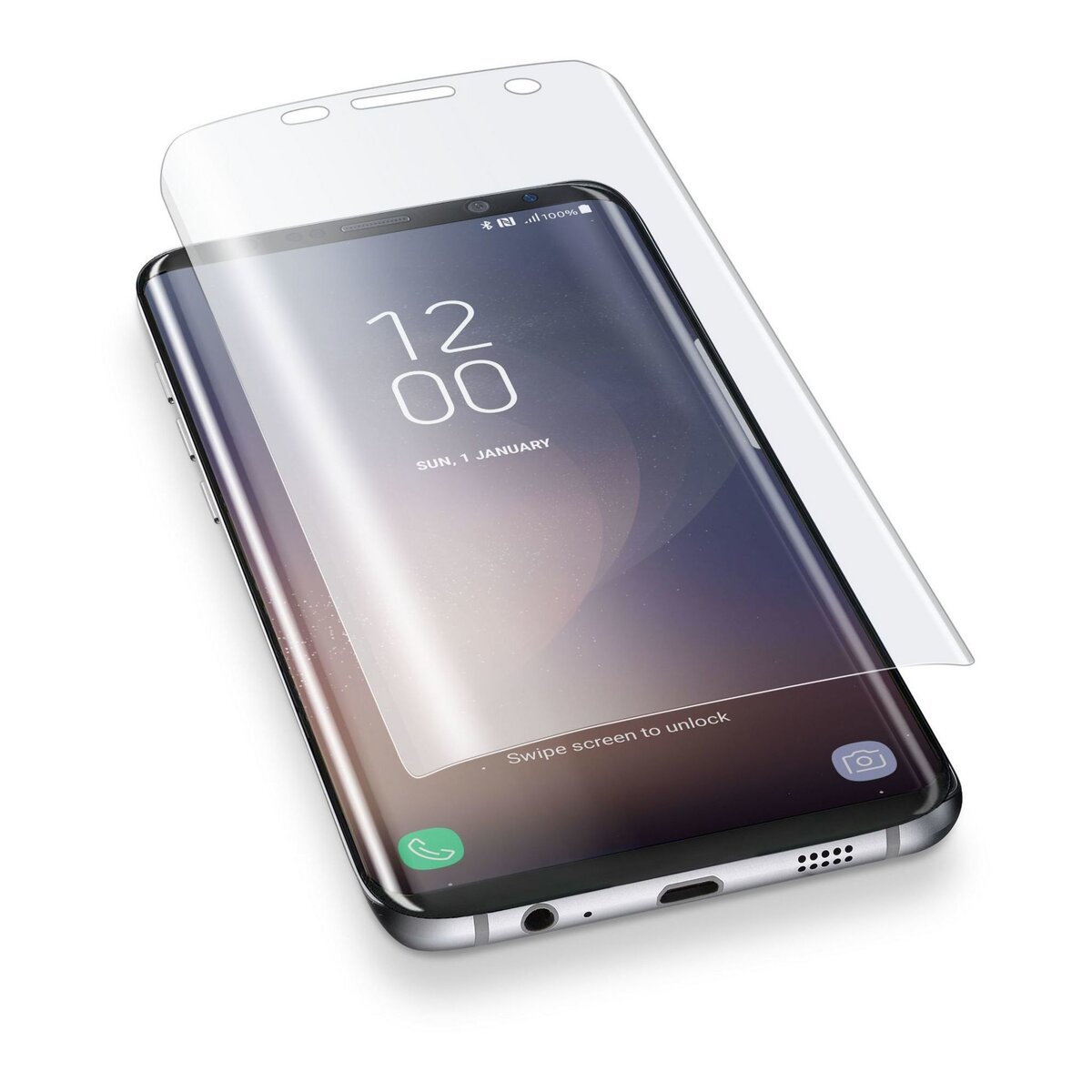 CELLULARLINE Film de protection pour Samsung Galaxy S8 - Transparent