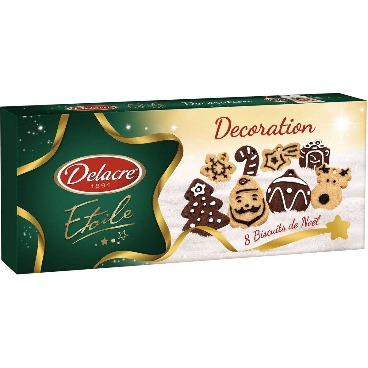 DELACRE Delacre biscuits étoile décoration 120g