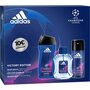 ADIDAS Adidas coffret UEFA trousse+eau de toilette+gel douche+déo 3 produits