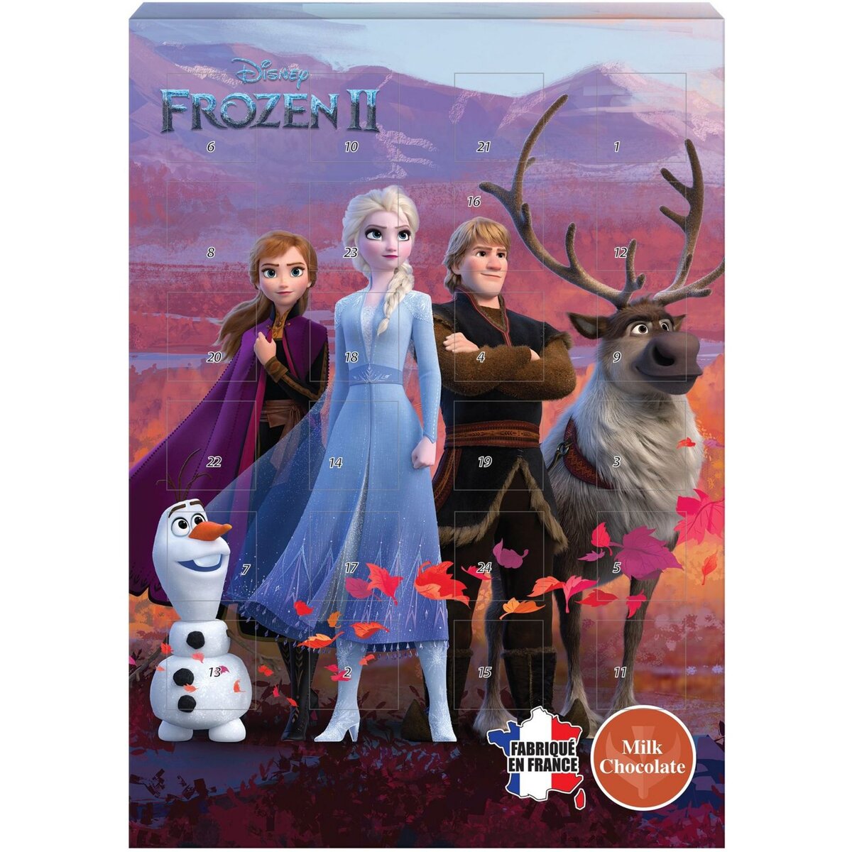 Calendrier De L'Avent Disney Frozen