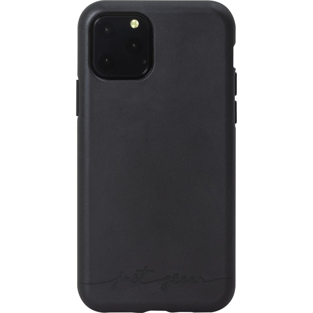 JUST GREEN Coque Just Green pour Apple iPhone 11 Pro - Noir