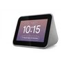 Voir la diapositive 1 : LENOVO Réveil Assistant vocal Smart Clock - Textile gris soft Touch