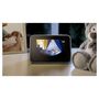 Voir la diapositive 8 : LENOVO Réveil Assistant vocal Smart Clock - Textile gris soft Touch