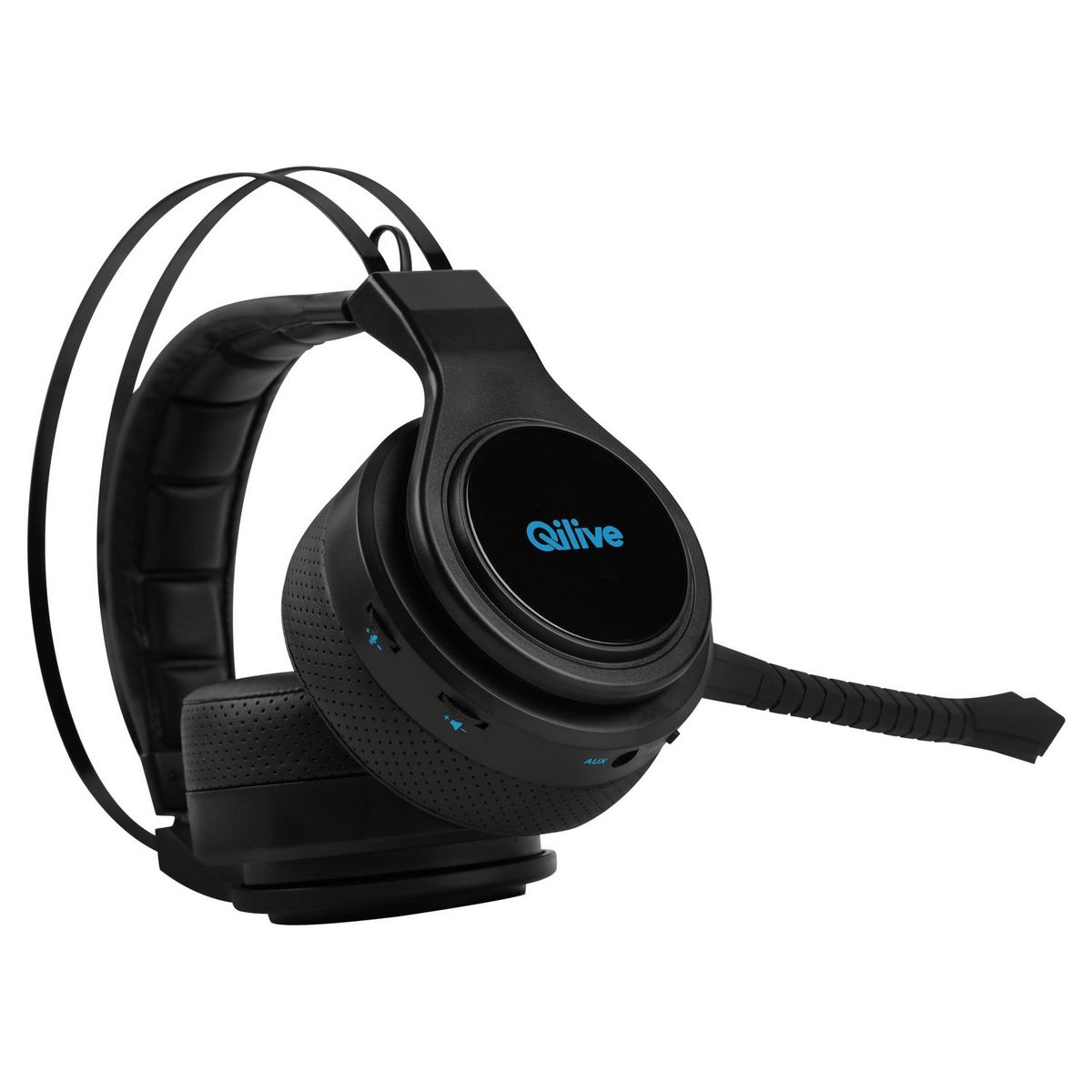 QILIVE Casque sans fil Gaming Q.3738 Noir