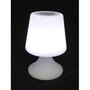 IBIZA Enceinte Lampe Bluetooth avec effets lumineux - Blanc