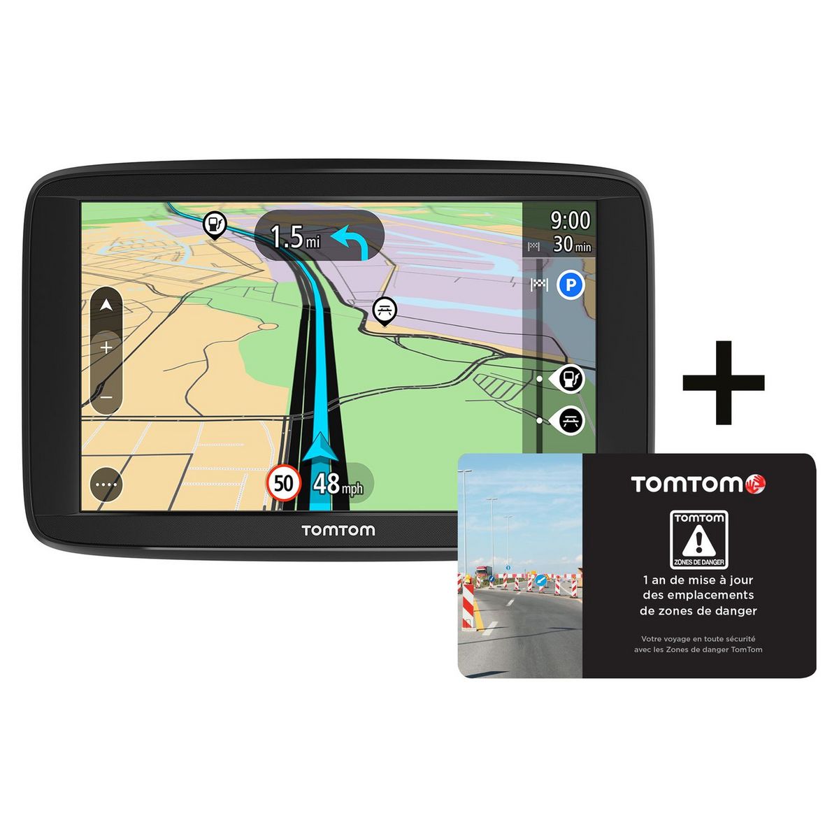 TOMTOM GPS - Start 62 + Zones de danger