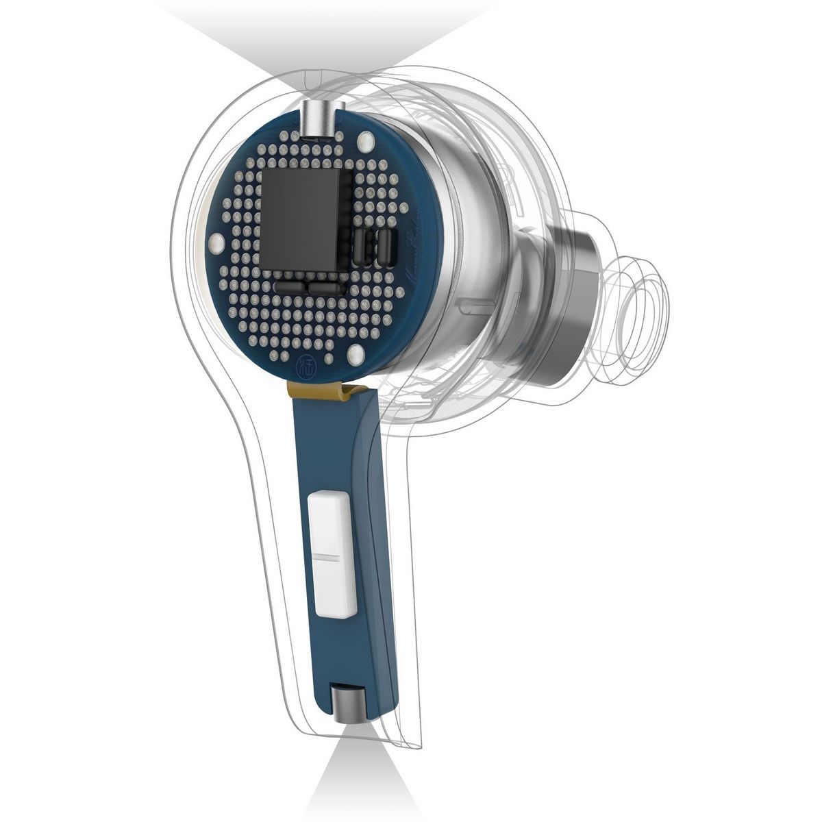 JLAB Écouteurs sans fil Bluetooth avec étui de recharge - Noir - Jbuds Air