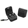 JLAB Écouteurs sans fil Bluetooth avec étui de recharge - Noir - Jbuds Air