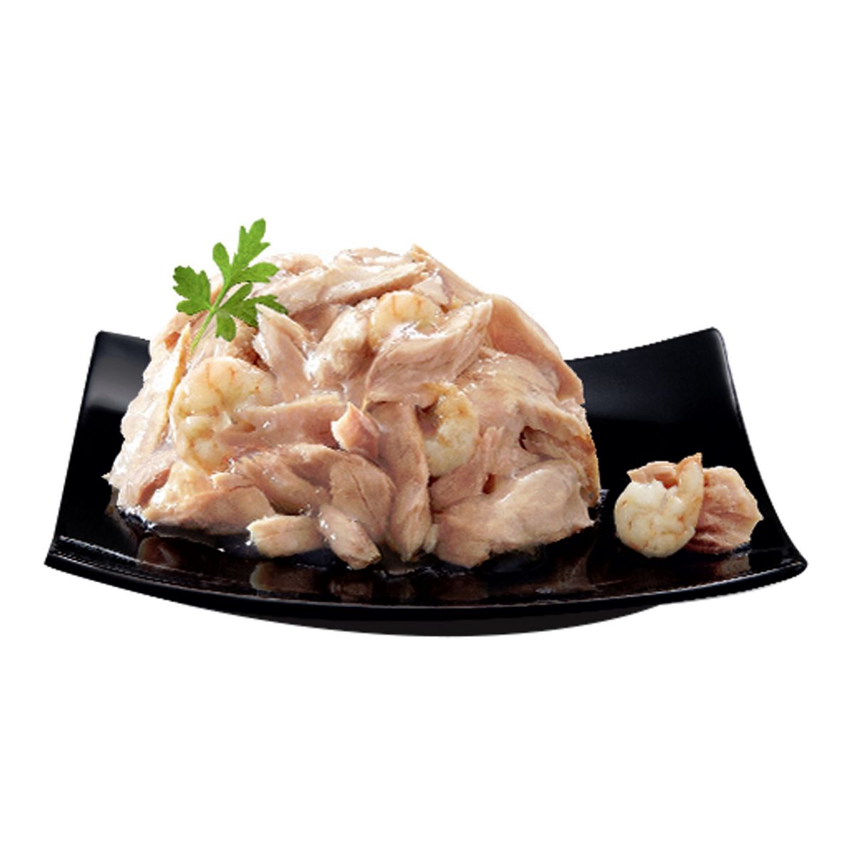 SHEBA Barquette pâtée thon et crevettes roses pour chat 80g