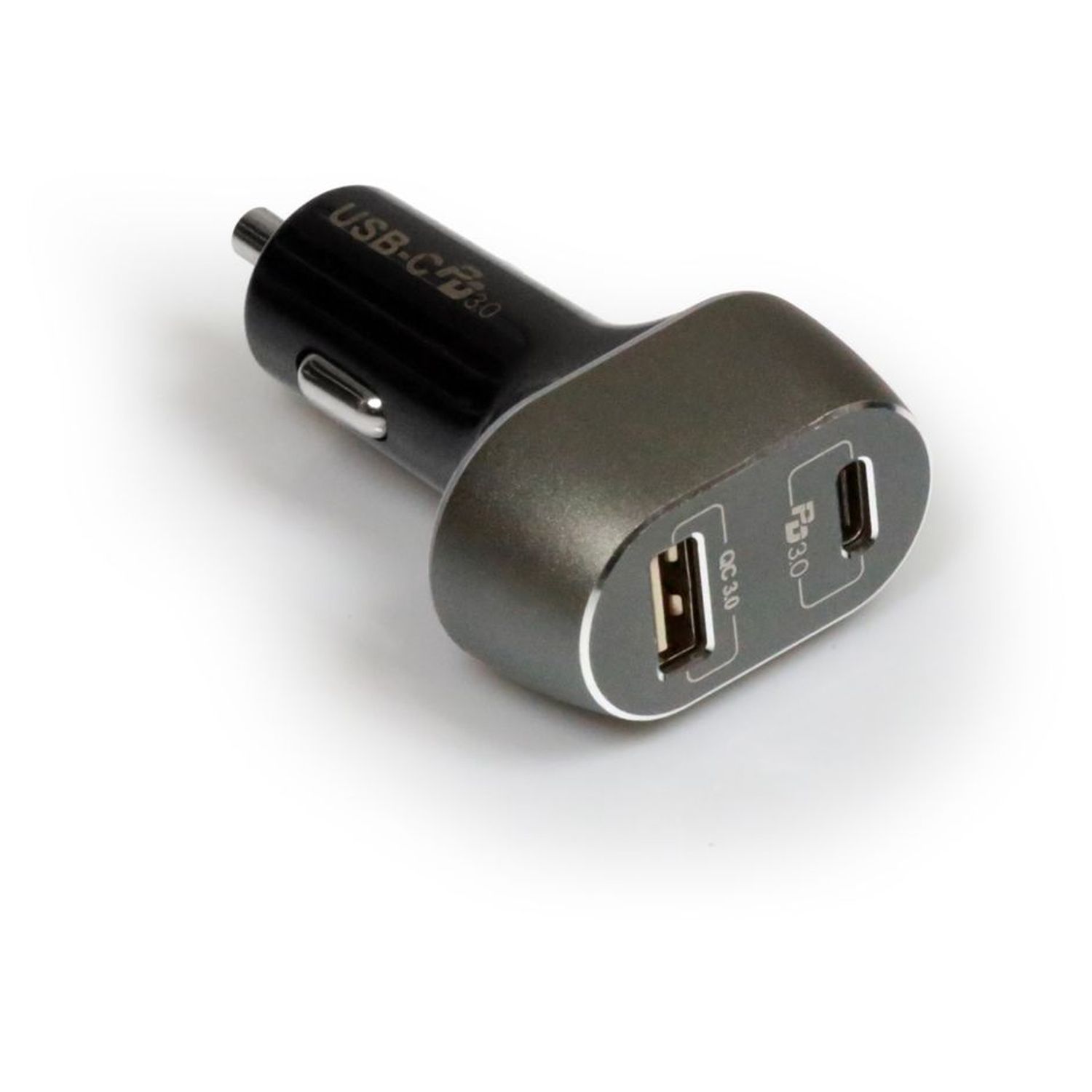Chargeur Allume-cigare USB Pour Alcatel One Touch C717 / OT C717 - Noir, Avec Témoin Lumineux