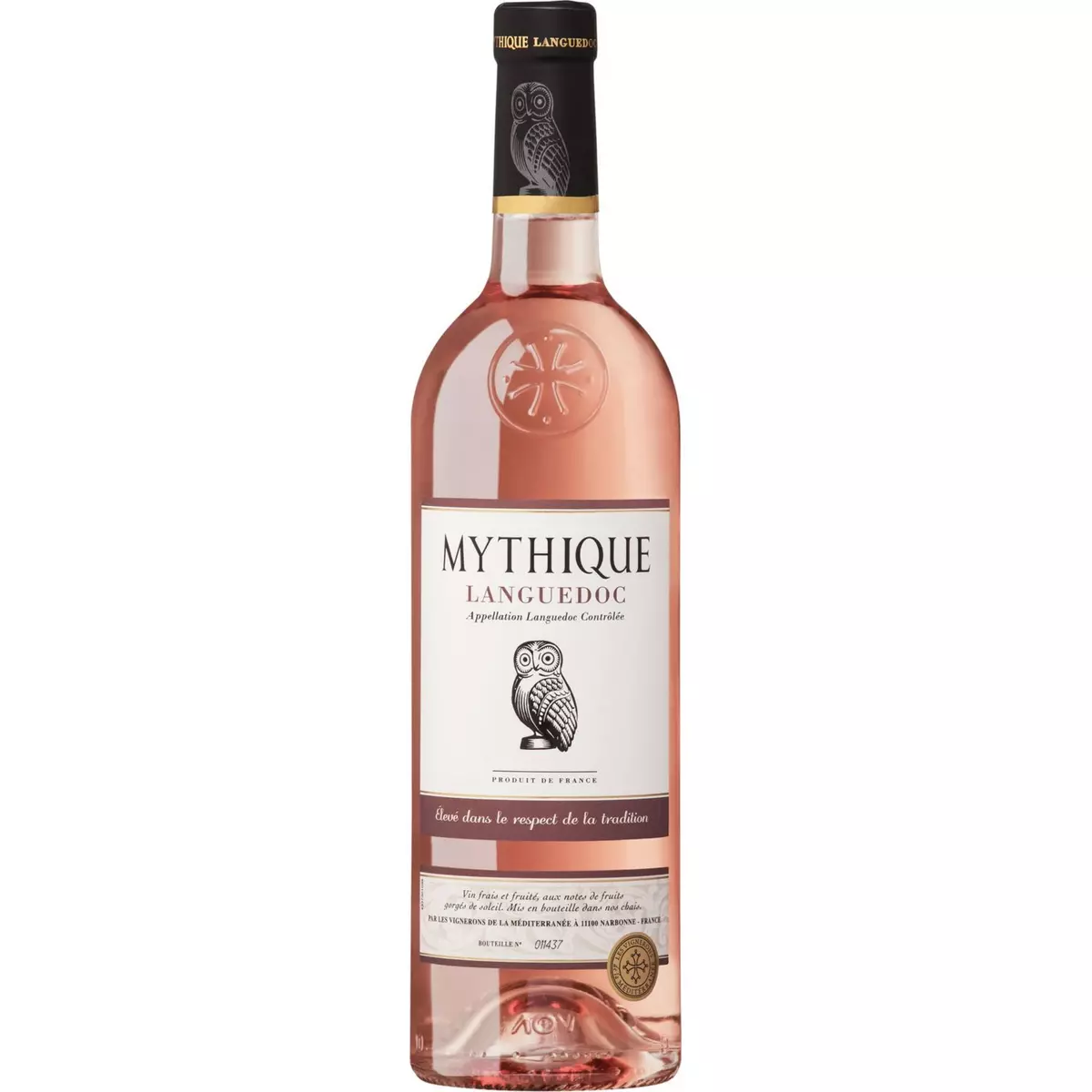 MYTHIQUE AOP Languedoc mythique rosé 75cl