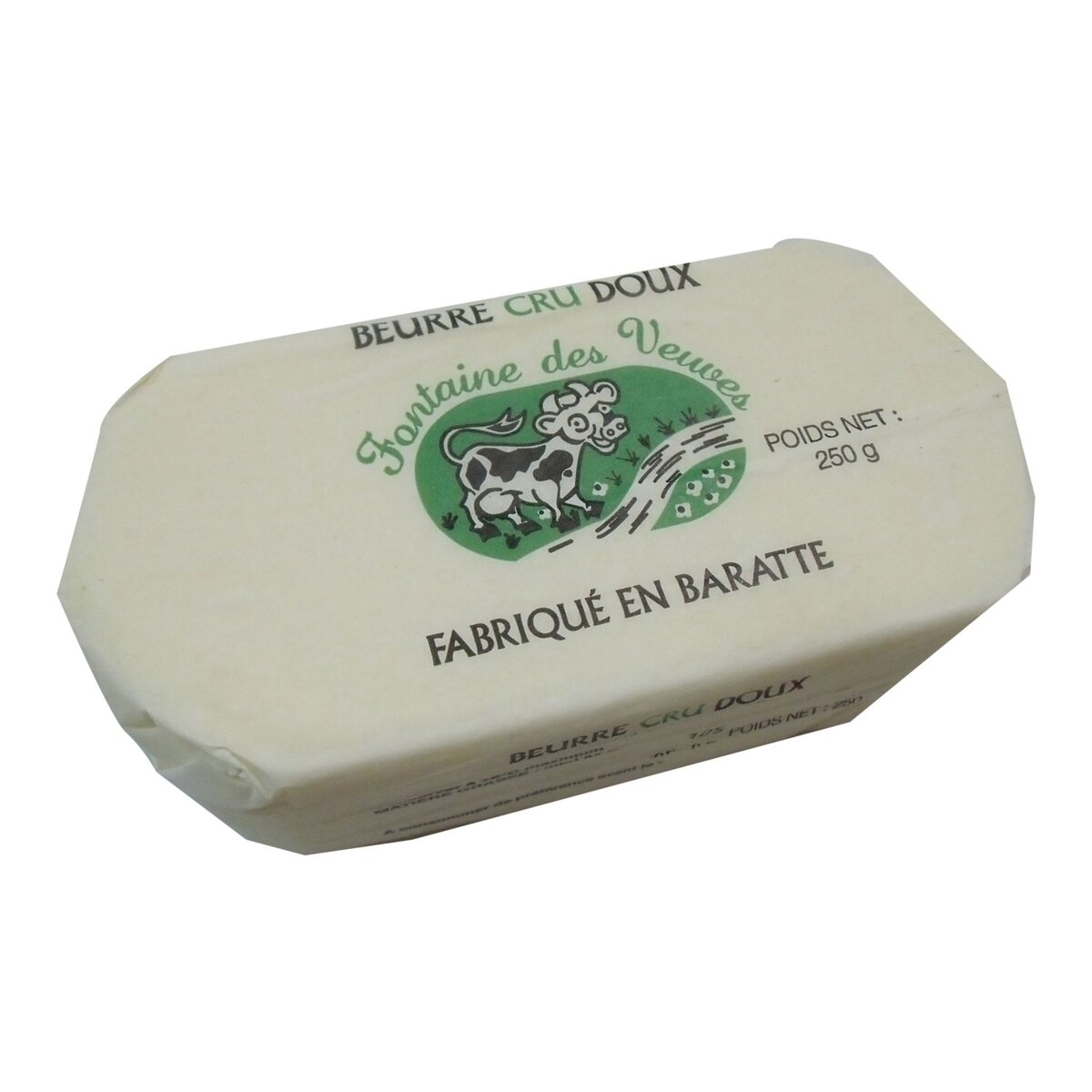 PAMPLIE Pamplie beurre cru doux 250g pas cher Auchan.fr