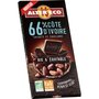 ALTER ECO Tablette de chocolat noir bio et équitable Côte d'Ivoire 66% 1 pièce 385g
