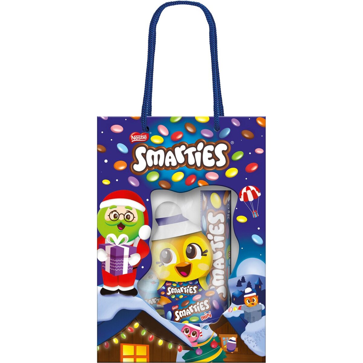 SMARTIES Pochette cadeau sp cial No l 197.8g pas cher Auchan.fr