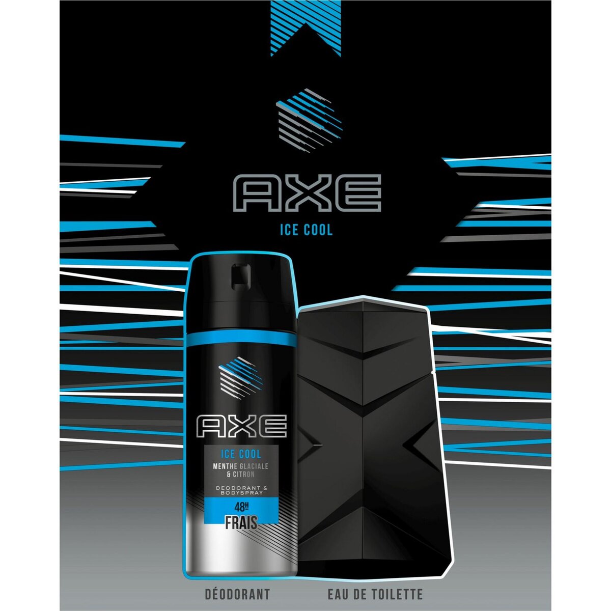 AXE Coffret homme déodorant & eau de toilette ice cool 2 produits