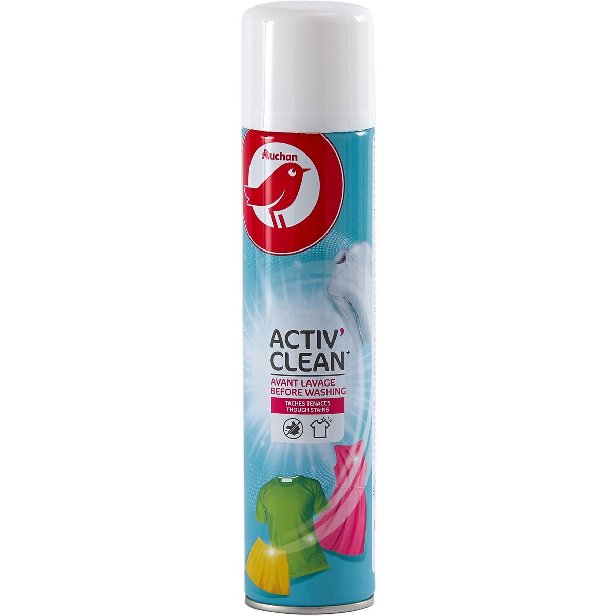 AUCHAN Activ' Clean spray détachant avant lavage 300ml