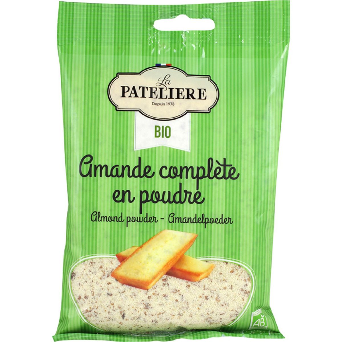 LA PATELIERE La Patelière amandes en poudre bio 125g