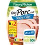 FLEURY MICHON Fleury rôti de porc sel réduit tranche x6 +2offertes 280g