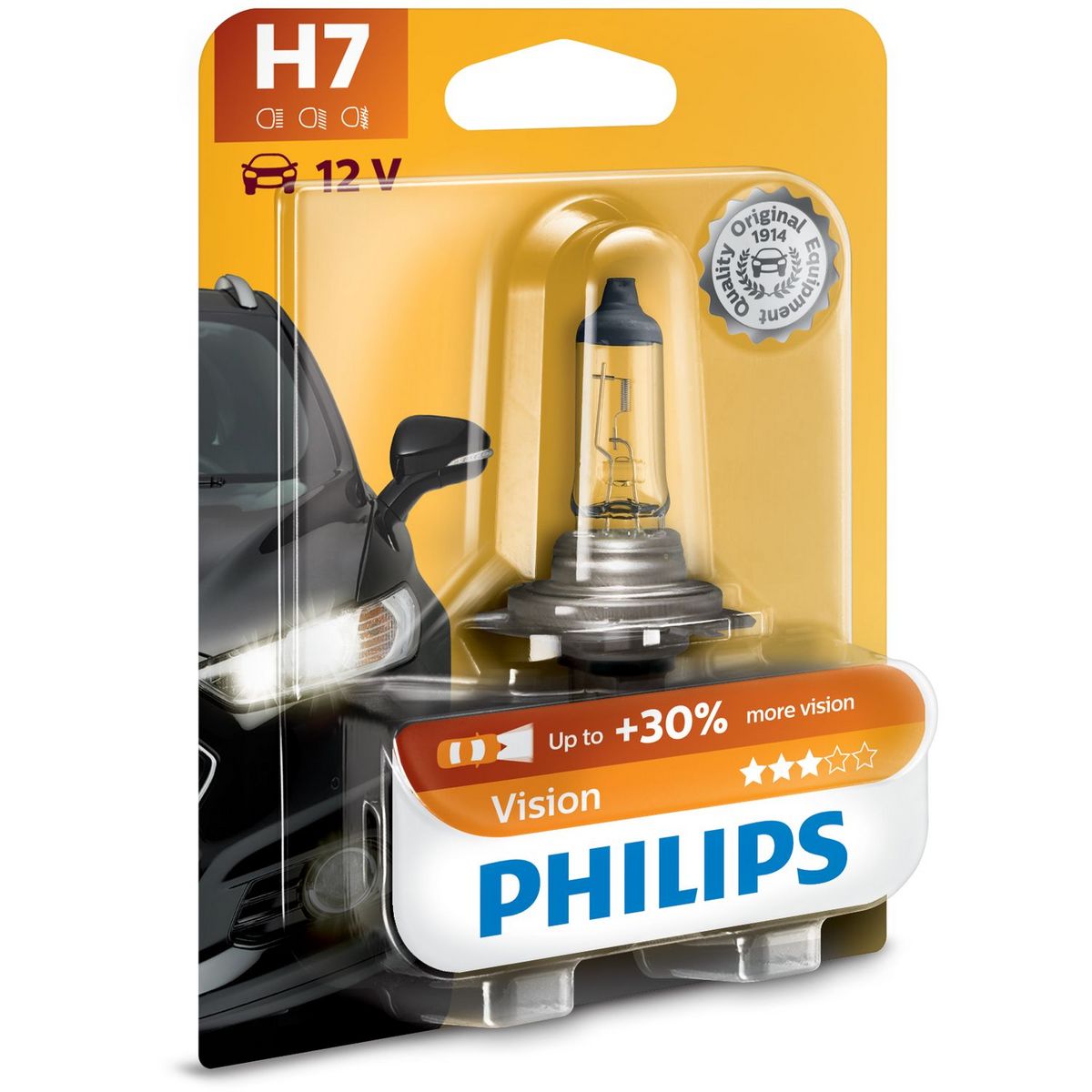 PHILIPS Philips Ampoule auto premium h7 12v 55w x1 1 pièce