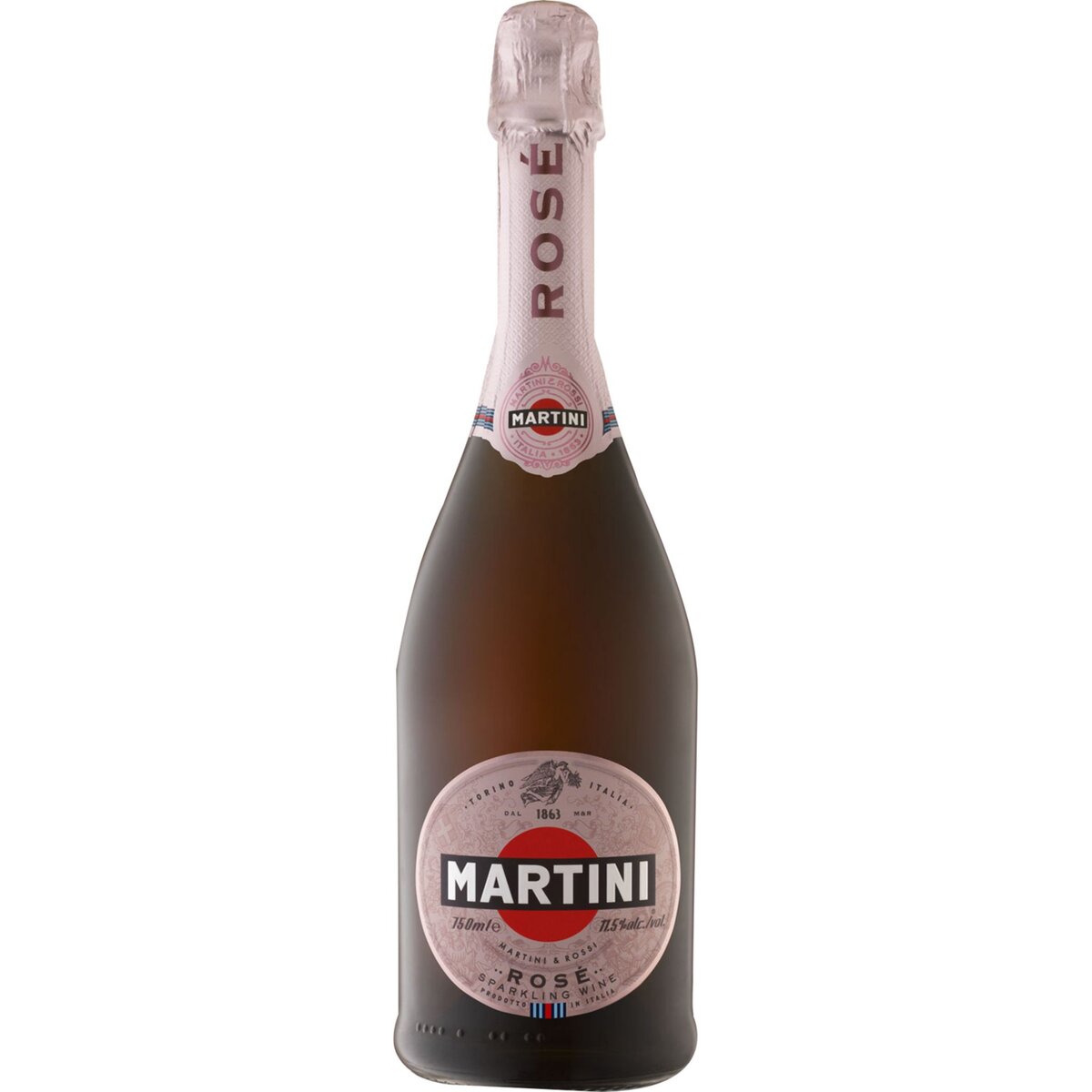 MARTINI Spumante vin mousseux demi sec rosé 11,5% 75cl