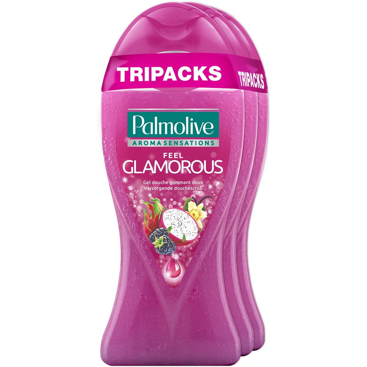 PALMOLIVE Palmolive Gel douche gommant doux 3x250ml 3x250ml