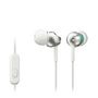 Voir la diapositive 4 : SONY Ecouteurs MDR EX 110 AP - Blanc