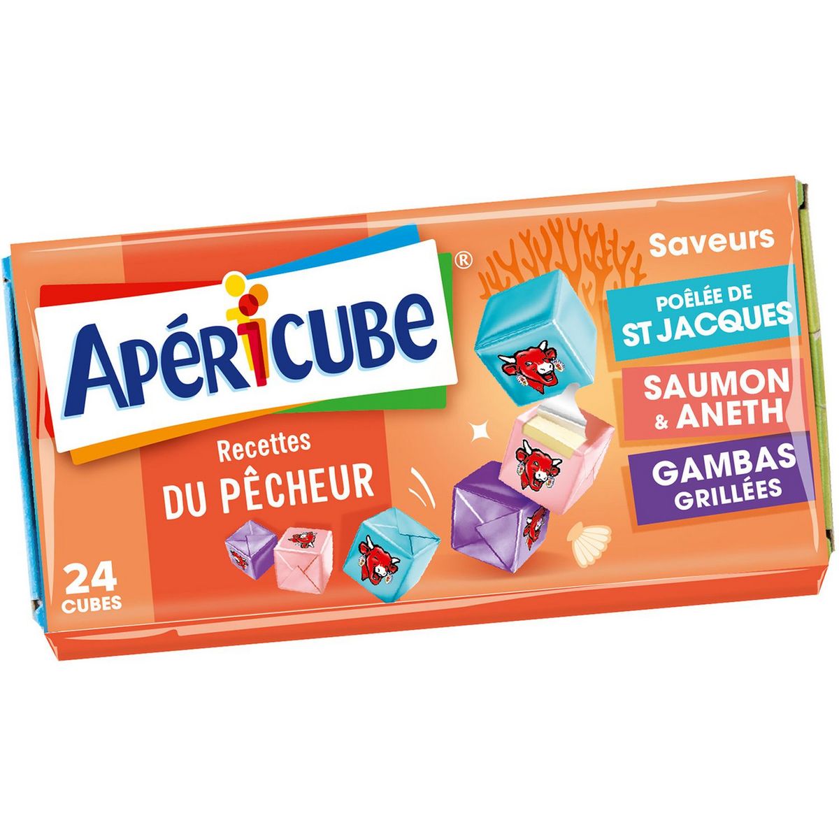 APERICUBE Apéricube filet du pêcheur 125g