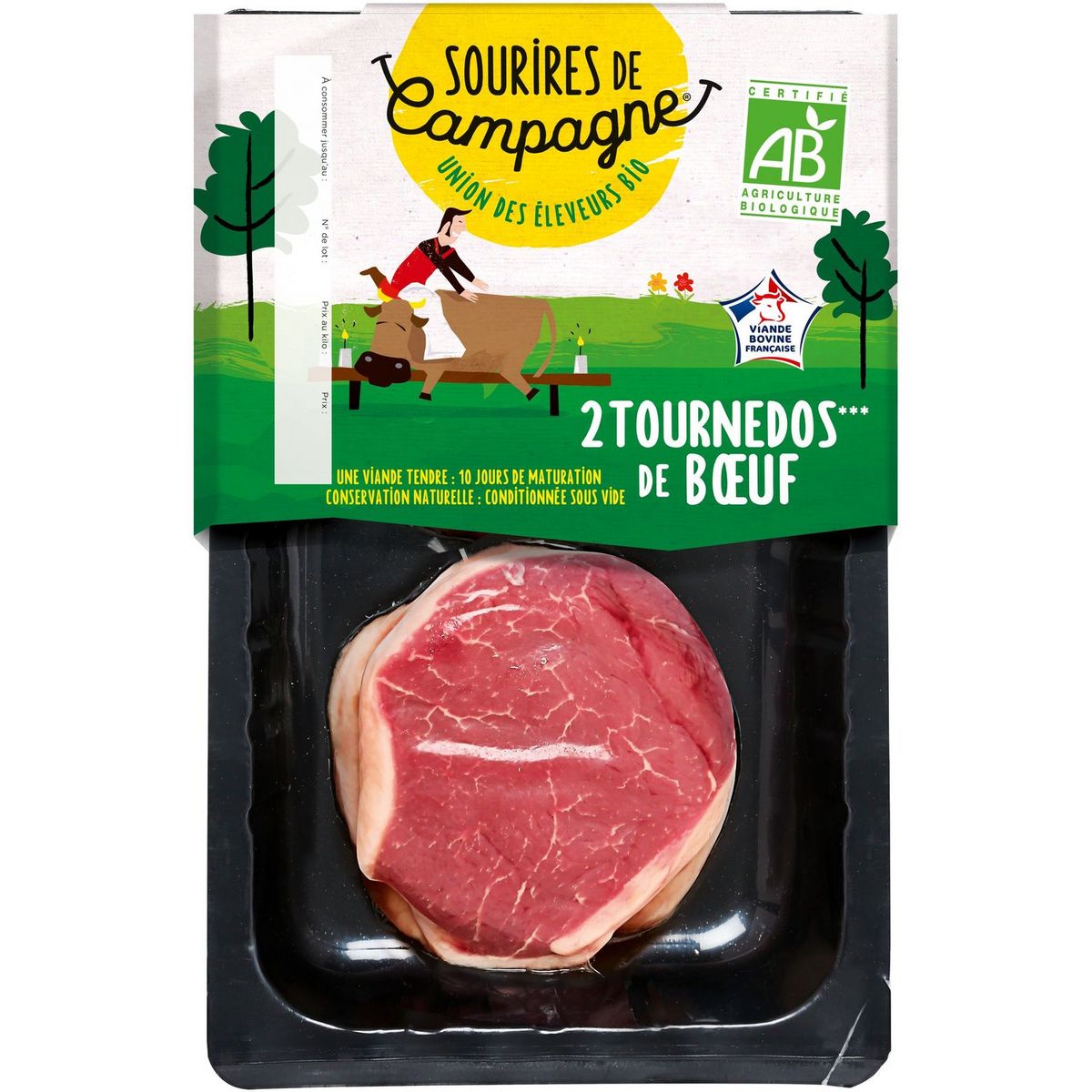filet de tournedos bio 2x130g