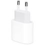 Voir la diapositive 1 : APPLE Adaptateur de charge secteur USB-C 18W Blanc