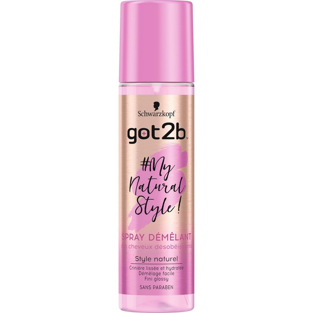 GOT2B Spray cheveux démêlant et hydratant 200ml