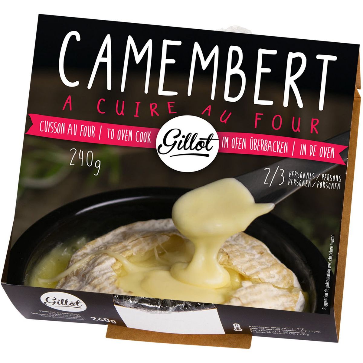 GILLOT Gillot camembert à cuire au four 240g