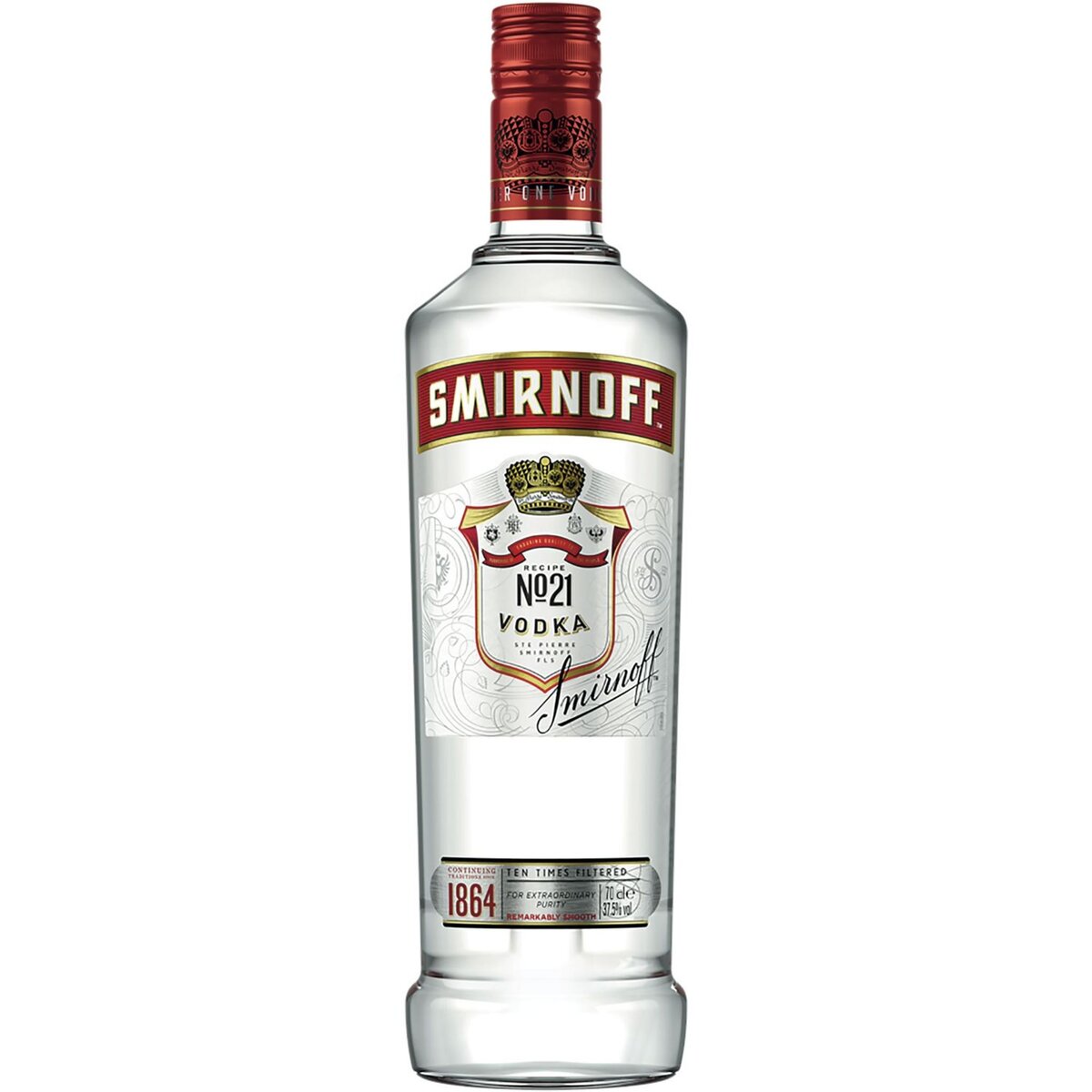 Smirnoff vodka red 37,5° -70cl