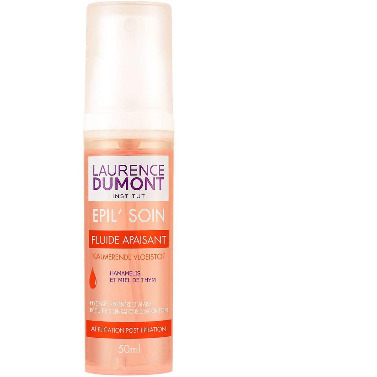 LAURENCE DUMONT Epil' Soin fluide apaisant post épilation miel de thym & hamamelis 50ml