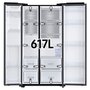 SAMSUNG Réfrigérateur américain RS68N8321S9, 617 L, Froid ventilé