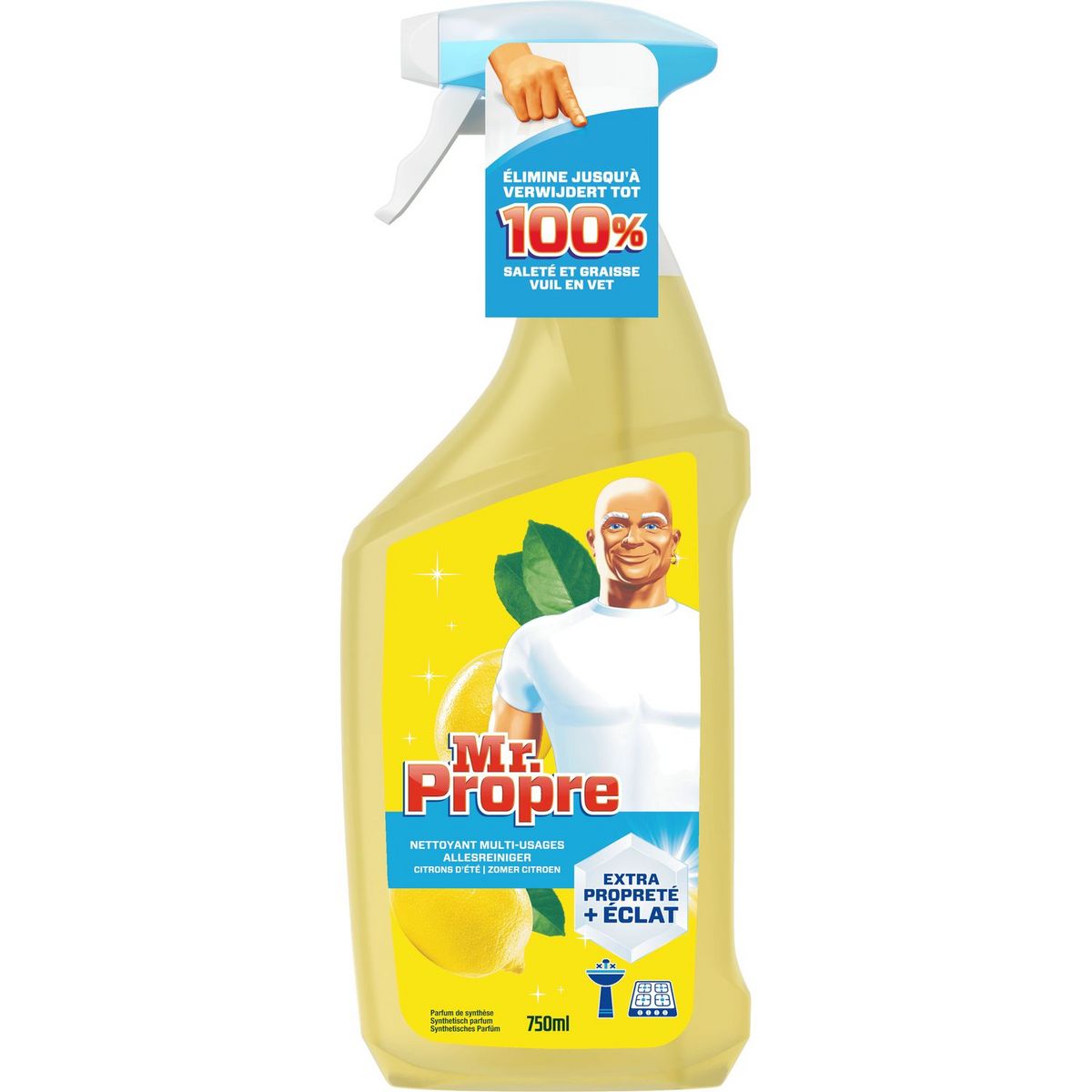 MR PROPRE Mr Propre Spray nettoyant multi-usages citron d'été 750ml 750ml