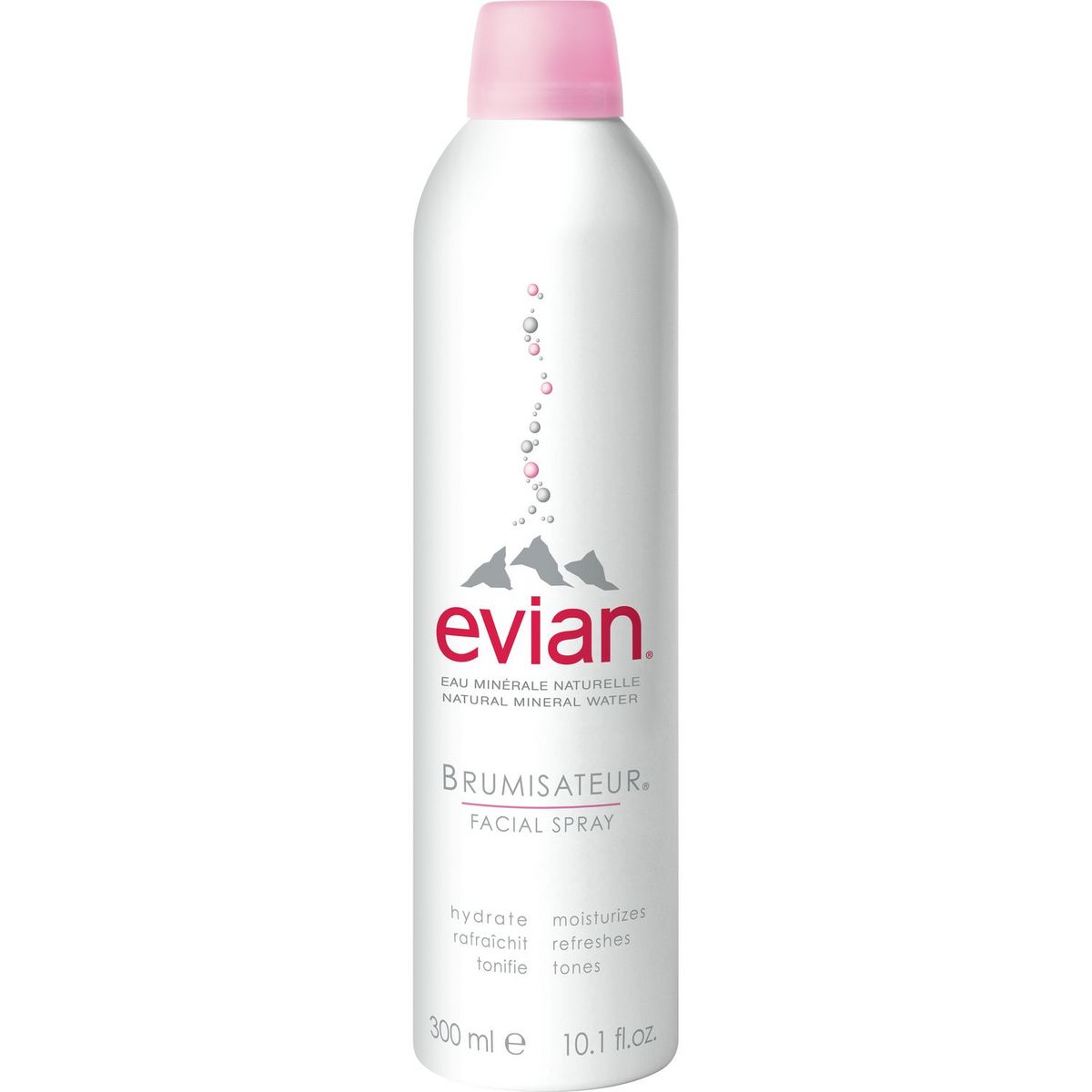 EVIAN Brumisateur d'eau minérale naturelle 300ml