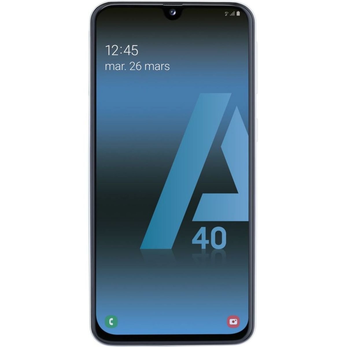 SAMSUNG Smartphone GALAXY A40  64 Go 5.9 pouces 4G Blanc + Batterie de secours UrbanFactory Blanc