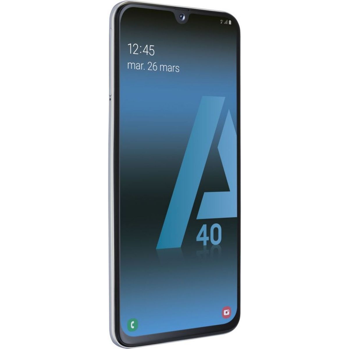 SAMSUNG Smartphone GALAXY A40  64 Go 5.9 pouces 4G Blanc + Batterie de secours UrbanFactory Blanc