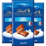Lindt LINDT Tablettes de chocolat au lait extra fin