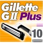 GILLETTE G 2 Plus recharges lames de rasoirs 10 recharges